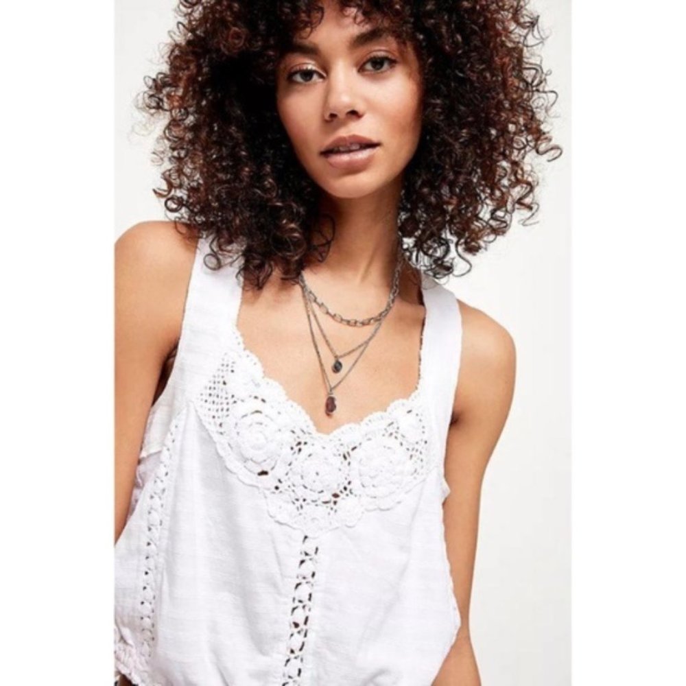 FREE PEOPLE Sweet Something Tank Top NWT - Picture 3 of 8